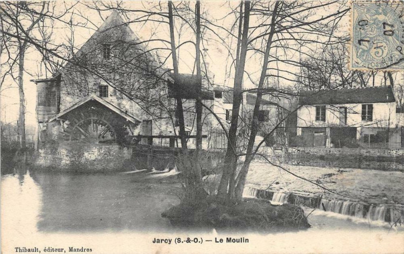 Carte postale ancienne Jarcy Le Moulin