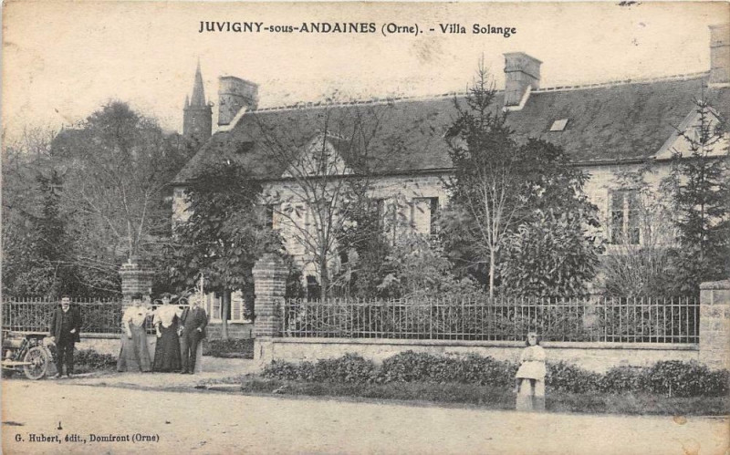 Carte postale ancienne Juvigny Sous Andaines Villa Solange