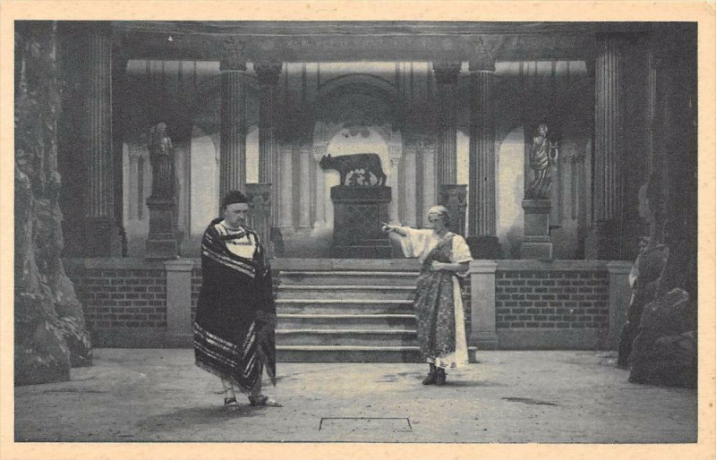 Carte postale ancienne La Passion A Mazamet Il A Souffert Sous Ponce Pilatte à Mazamet