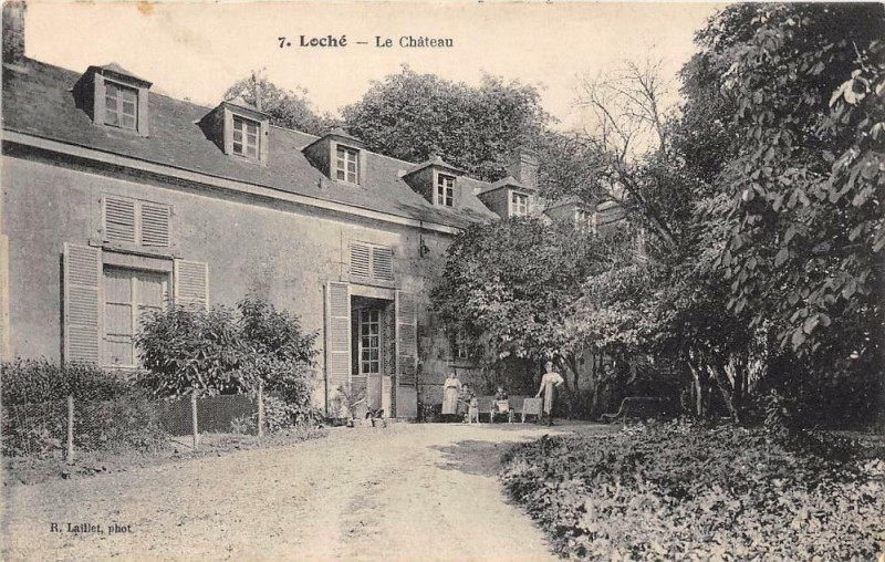 Carte postale ancienne Loche Le Chateau