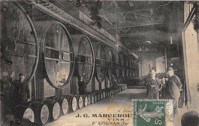 Carte postale ancienne Perpignan J.g.marcerou à Perpignan