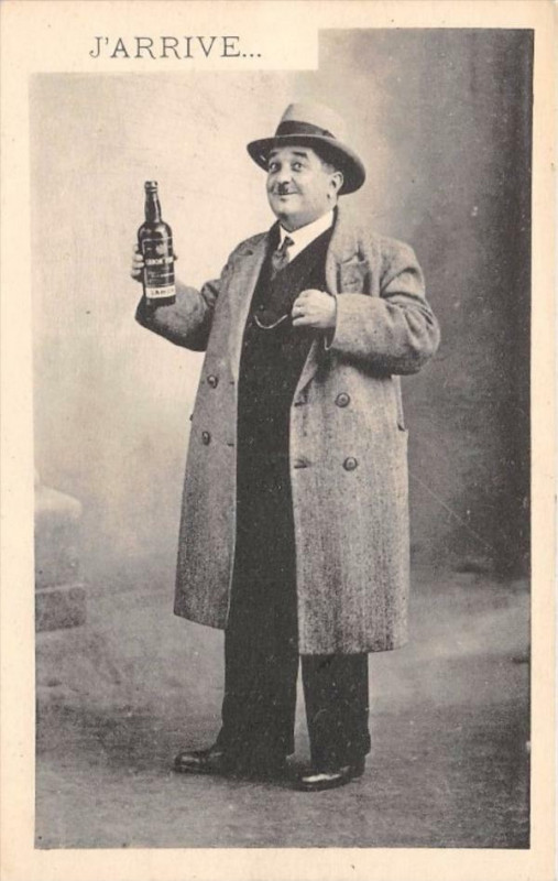 Carte postale ancienne Foire de Paris - J'arrive à Paris 15e