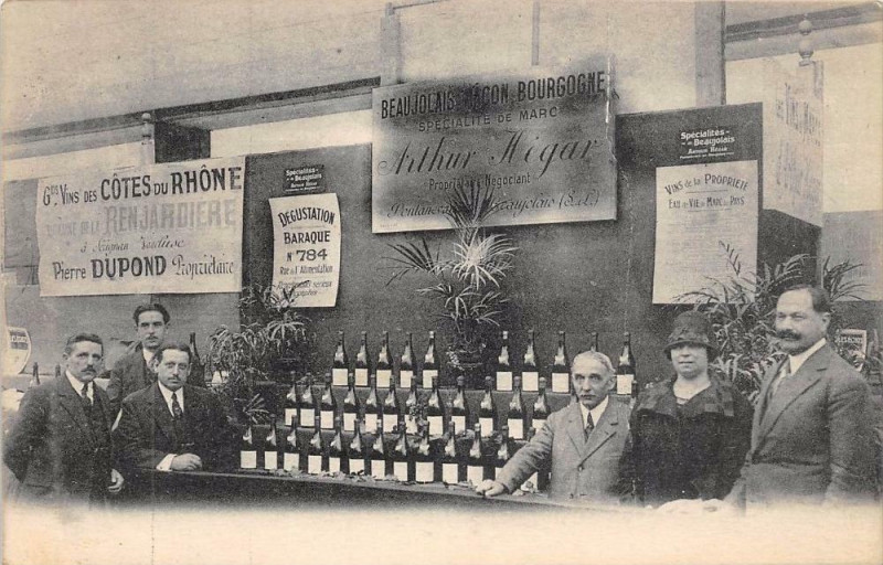 Carte postale ancienne Pierre Dupond Serignan Du Vaucluse Domaine De La Renjardiere Grands Vins