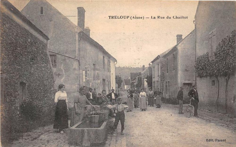 Carte postale ancienne Treloup Rue Du Chaillot