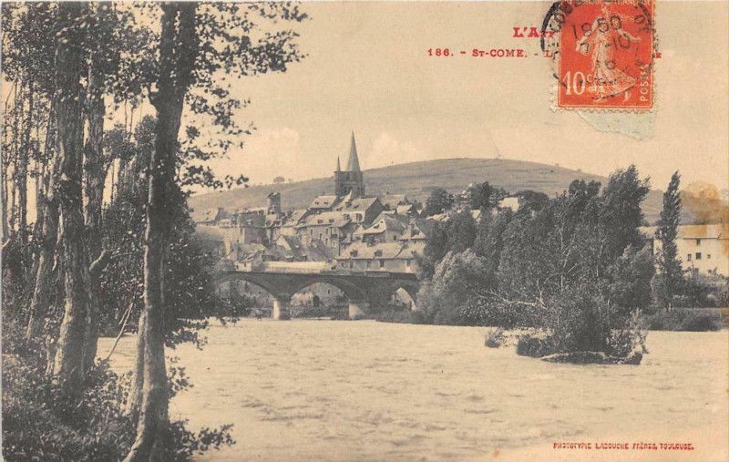 Carte postale ancienne Saint Come Le Lot