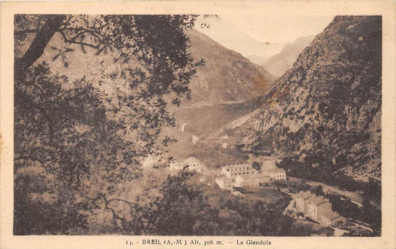 Carte postale ancienne Breil Le Giandola