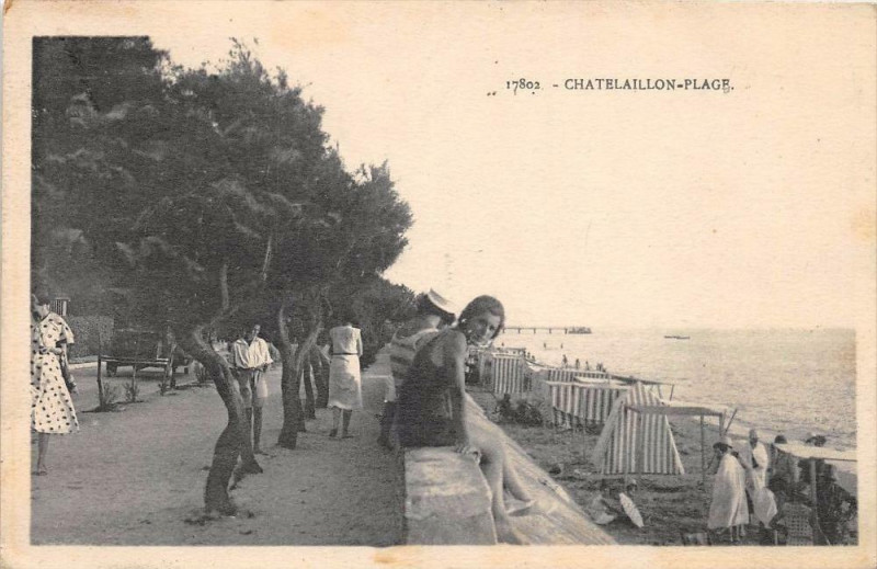 Carte postale ancienne Chatelaillon Plage à Châtelaillon-Plage