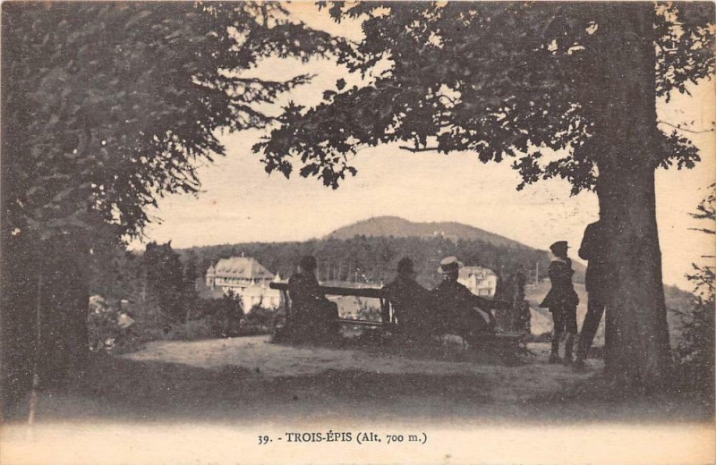 Carte postale ancienne Trois Epis