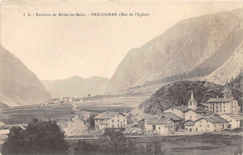 Carte postale ancienne Pralognan