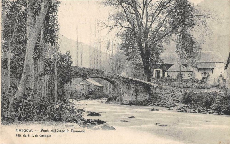 Carte postale ancienne Ourgout Pont