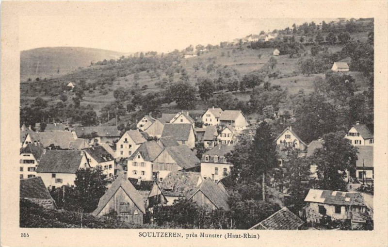 Carte postale ancienne Soultzeren Pres Munster à Soultzeren
