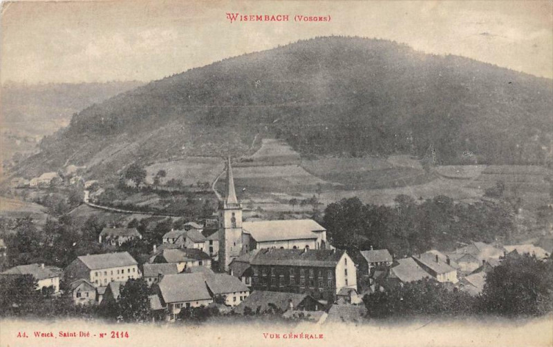 Carte postale ancienne Wissenbach Vue Generale