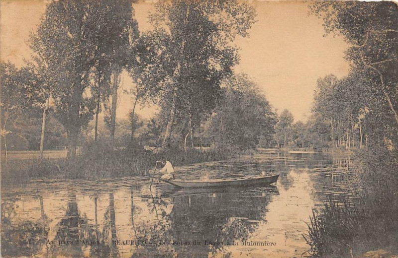 Carte postale ancienne Beaulieu Les Bords Du Layon A La Mulonniere
