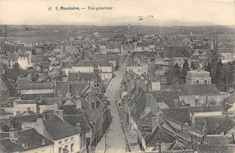 Carte postale ancienne Montoire Vue Generale