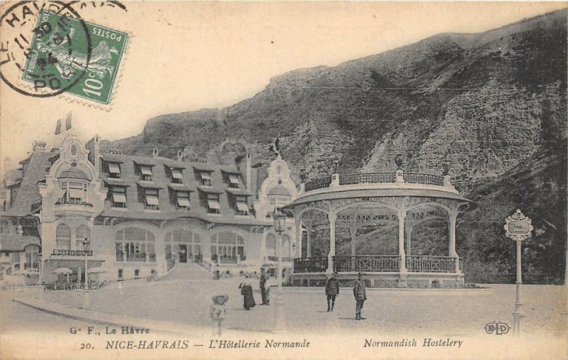 Carte postale ancienne Nice Havrais L'Hotellerie Normande