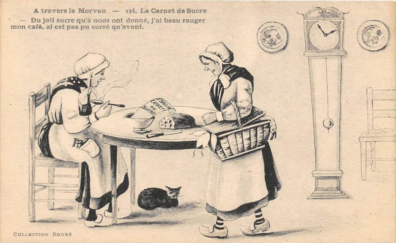 Carte postale ancienne A Travers Le Morvan Le Carnet De Sucre