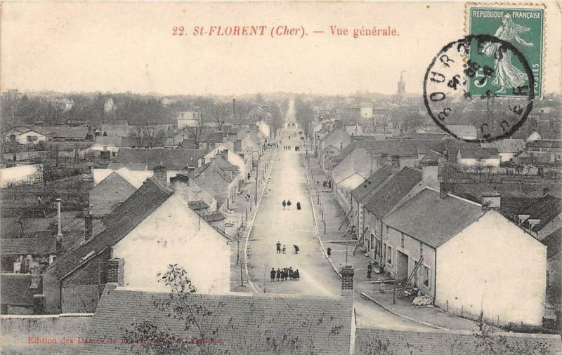 Carte postale ancienne Saint Florent Vue Generale