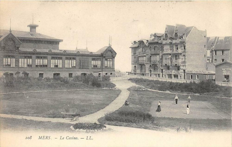 Carte postale ancienne Mers Le Casino