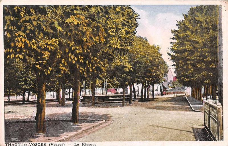 Carte postale ancienne 73 Thaon Les Vosges Le Kiosque