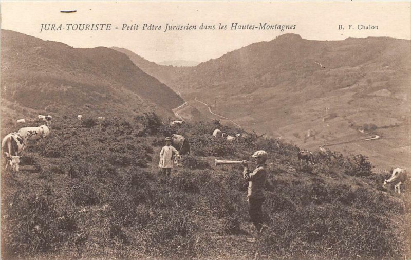 Carte postale ancienne Petit Patre Jurassien Dans Les Hautes Montagnes