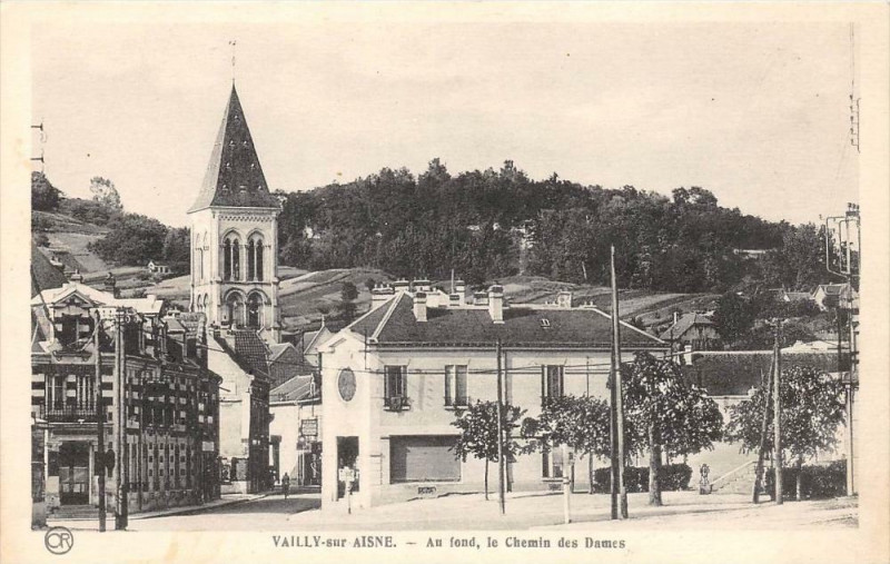 Carte postale ancienne Vailly Sur Aisne à Vailly-sur-Aisne