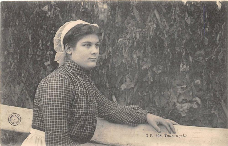 Carte postale ancienne Tourangelle