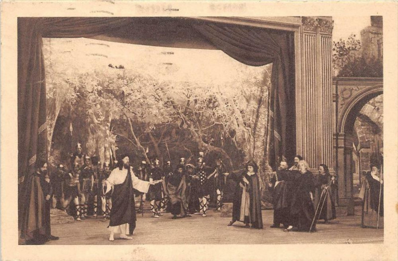 Carte postale ancienne La Passion A Nancy Le Christ Au Jardin Des Oliviers à Nancy