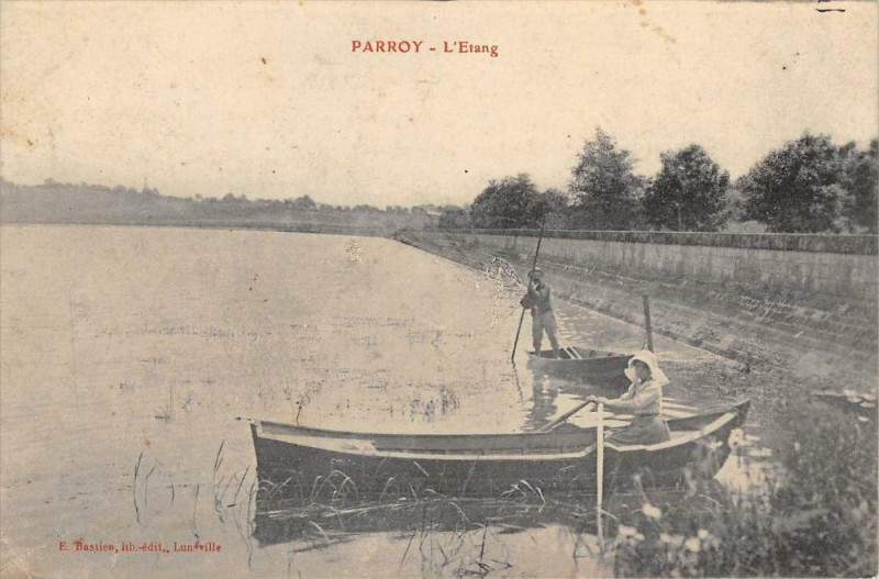 Carte postale ancienne Parroy L'Etang à Parroy