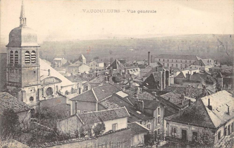 Carte postale ancienne Vaucouleurs Vue Generale à Vaucouleurs