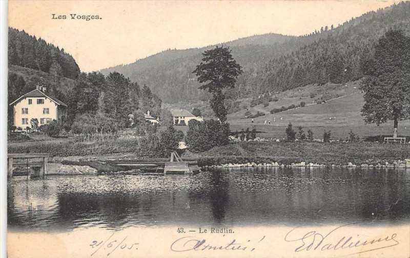 Carte postale ancienne Le Rudlin