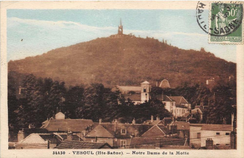 Carte postale ancienne Vesul Notre Dame De La Motte