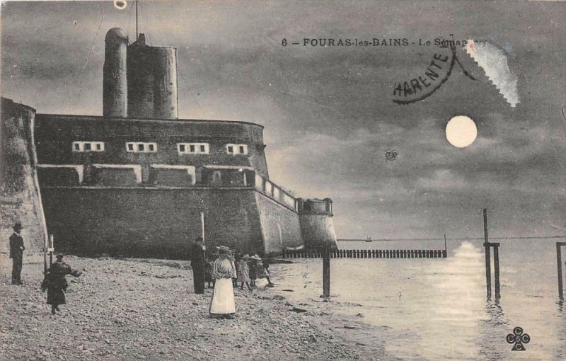 Carte postale ancienne Fouras Le Semaphore à Fouras