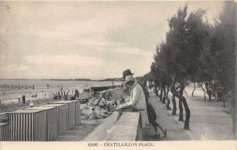 Carte postale ancienne Chatelaillon Plage à Châtelaillon-Plage