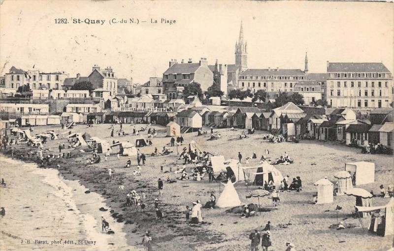 Carte postale ancienne Saint Quay La Plage