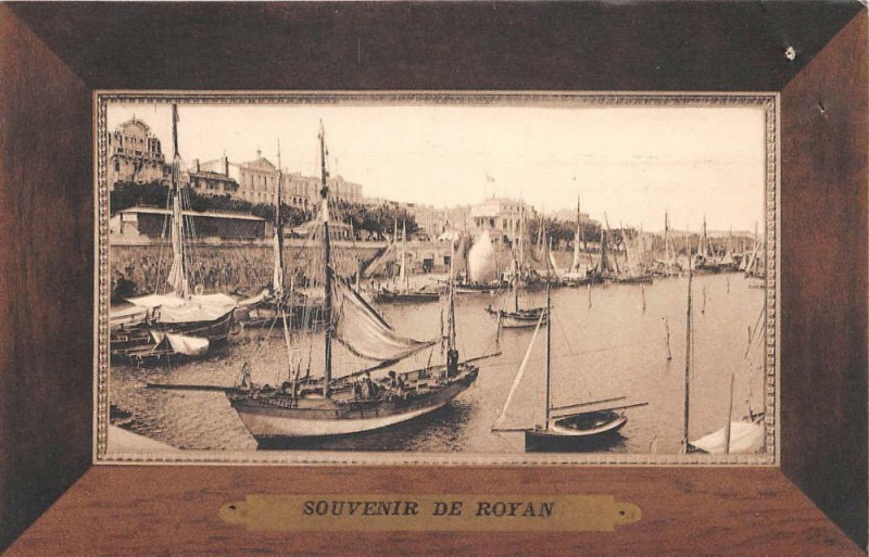 Carte postale ancienne Royan Souvenir De Royan à Royan