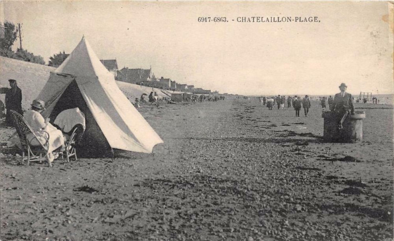 Carte postale ancienne Chatelaillon Plage à Châtelaillon-Plage
