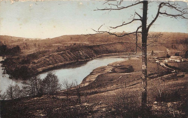Carte postale ancienne Angles Du Tarn La Plage à Anglès