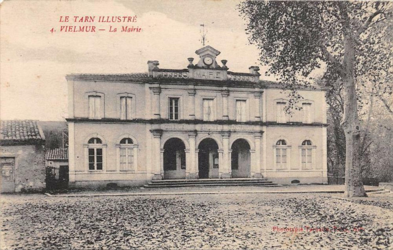 Carte postale ancienne Vielmur Vue Sur L'Agout