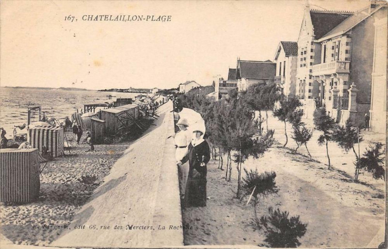 Carte postale ancienne Chatelaillon Plage à Châtelaillon-Plage