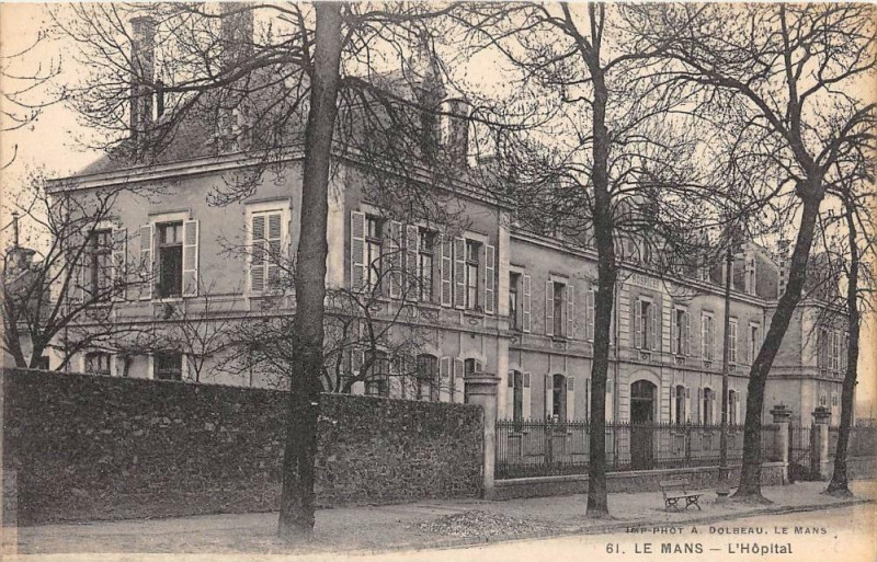Carte postale ancienne Le Mans L'Hopital au Mans
