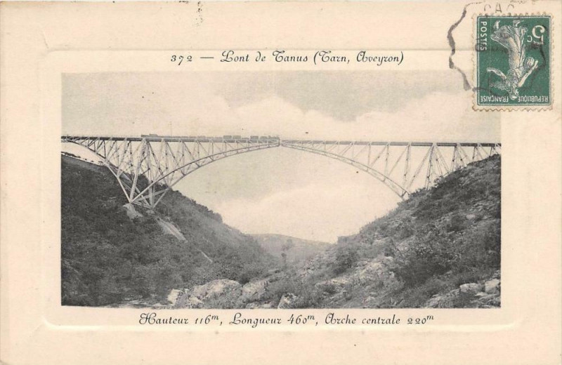 Carte postale ancienne Pont De Tannus