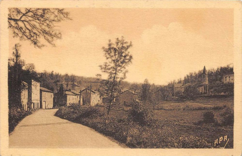 Carte postale ancienne Esperausses Le Bas à Espérausses