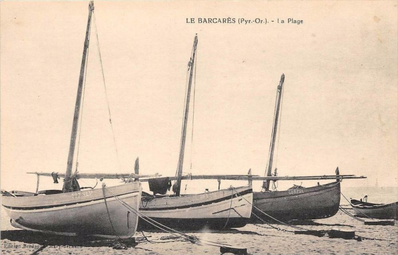 Carte postale ancienne Le Barcares La Plage