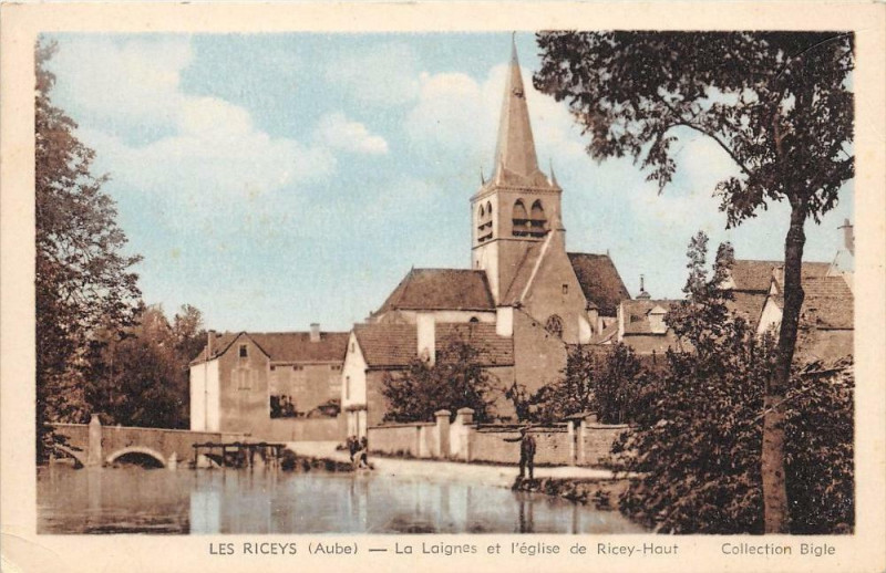 Carte postale ancienne Ervy La Vieille Porte
