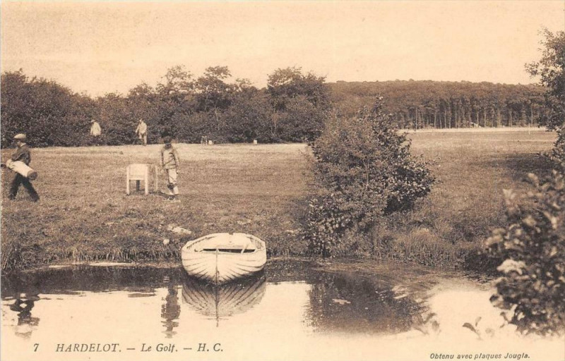 Carte postale ancienne Hardelot Le Golf