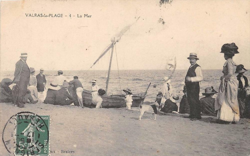 Carte postale ancienne Valras La Mer