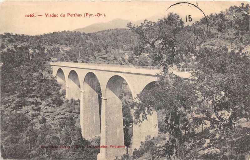 Carte postale ancienne Viaduc Du Perthus