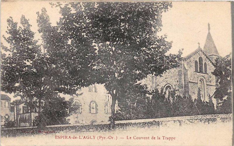 Carte postale ancienne Espira De L´AGLY Le Couvent De La Trappe