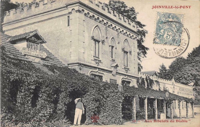 Carte postale ancienne Joinville Le Pont Aux Bibelots Du Diable à Joinville-le-Pont