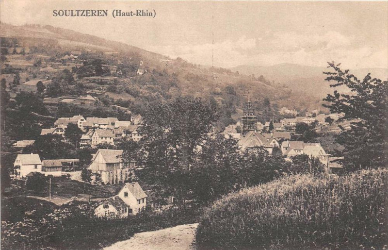 Carte postale ancienne Soultzeren à Soultzeren